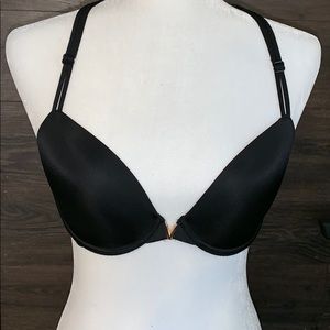 Victoria’s Secret lined Demi bra 32DD black